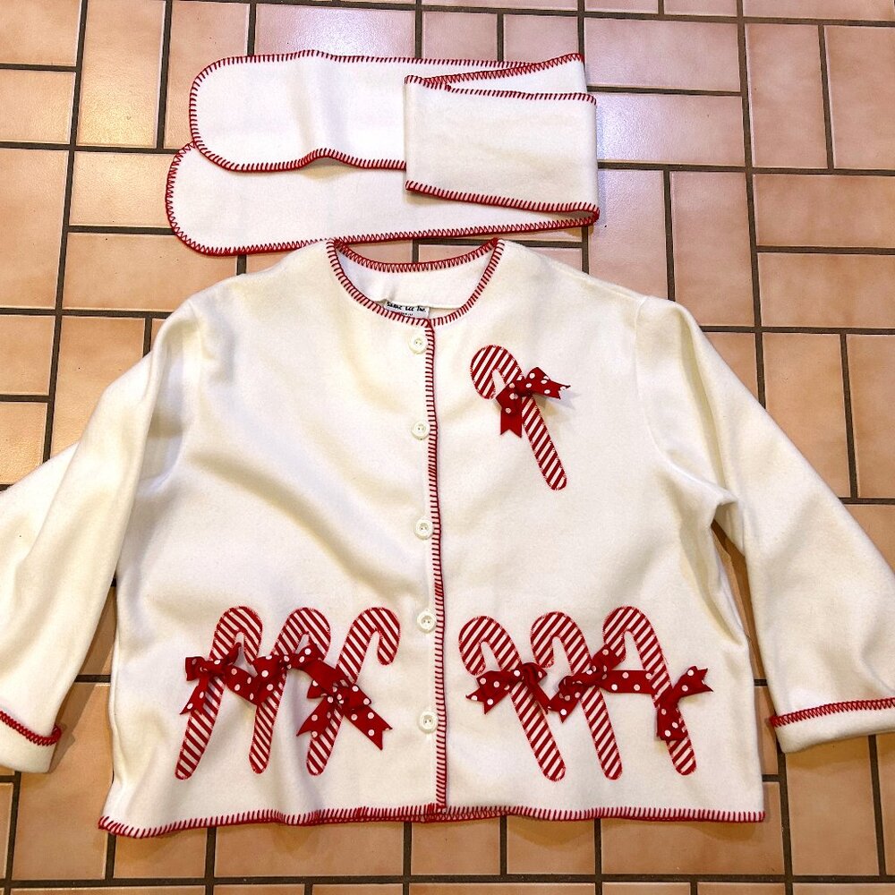 NEW SHANE LEE INC soft JACKET & SCARF XXXL